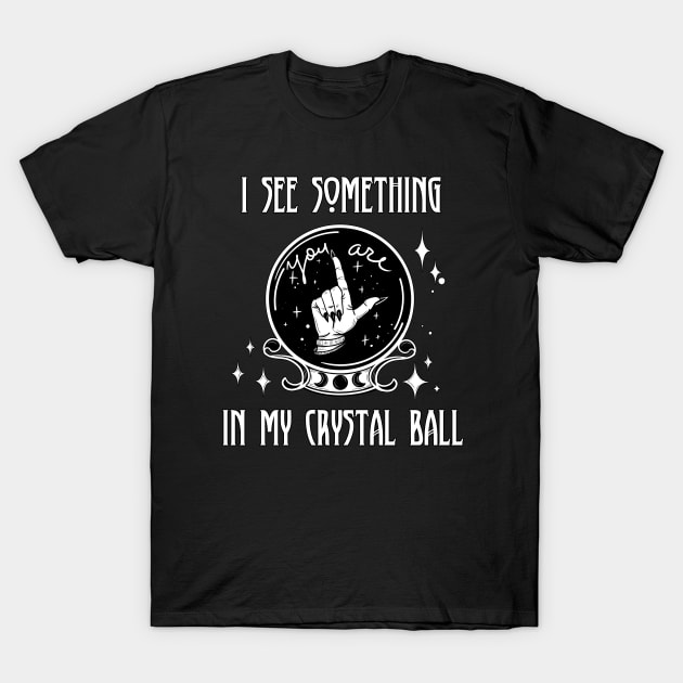 Crystal ball T-Shirt by Mork